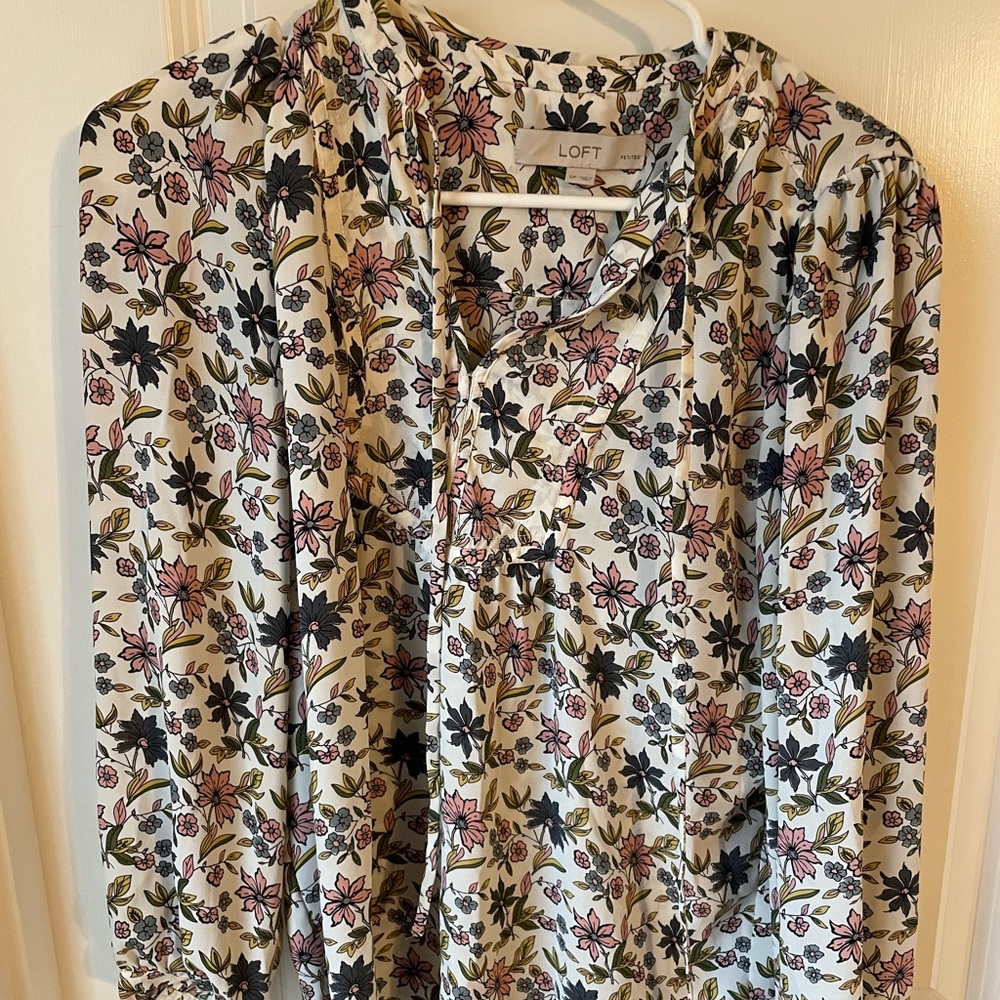 Loft Floral Blouse